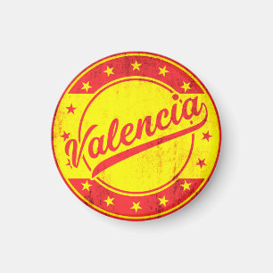 Aimant Voyageur mondial - Valencia, Espagne