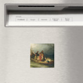 Aimant Voyageurs émigrés à bord, 1851 (In Situ (Lave-vaisselle))