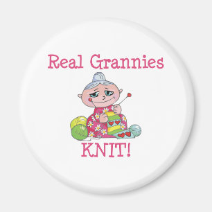 Aimant Vrai KNIT de mamies !