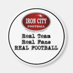 Aimant Vraie Équipe, Vraiment Fans, Véritable Football Pi
