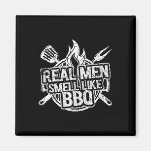 Aimant Vrais Hommes Sentent Comme Bbq Chemises Pour Homme