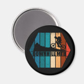 Aimant VTT Downhill mtb (Recto/Verso)