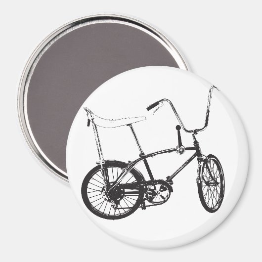 Aimant VTT old School original (Recto/Verso)