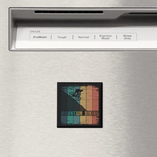 Aimant VTT vintage (In Situ (Lave-vaisselle))