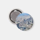 Aimant Vue aérienne de Dubaï (Recto/Verso)