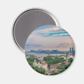 Aimant Vue aérienne de Olinda et Recife Pernambuco Brésil (Recto/Verso)