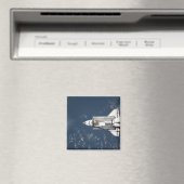Aimant Vue aérienne de Space Shuttle Discovery 3 (In Situ (Lave-vaisselle))