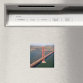 Aimant Vue aérienne du Golden Gate Bridge dans les 2 (In Situ (Lave-vaisselle))