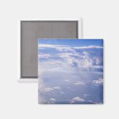 Aimant Vue au-dessus du nuage dispersé (Recto/Verso)