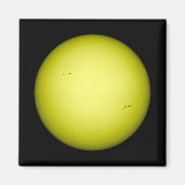 Aimant Vue complète du soleil (Devant)