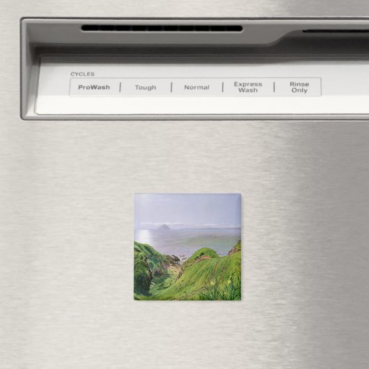 Aimant Vue d'Ailsa Craig et de l'île d'Arran, 1860 (In Situ (Lave-vaisselle))