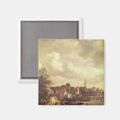 Aimant Vue d'Amsterdam (Recto/Verso)