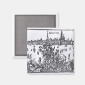 Aimant Vue d'Anvers (Recto/Verso)