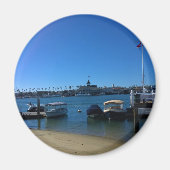 Aimant Vue de Balboa Island, Newport Beach, Californie (Devant)