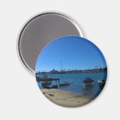 Aimant Vue de Balboa Island, Newport Beach, Californie (Recto/Verso)