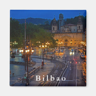 Aimant Vue de Bilbao égalisant