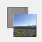 Aimant Vue de Castaways Park, Newport Beach, CA (Recto/Verso)