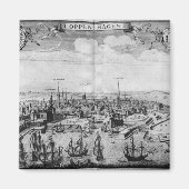 Aimant Vue de Copenhague (Devant)