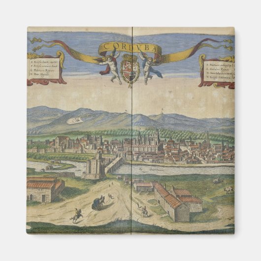 Aimant Vue de Cordoue (Devant)