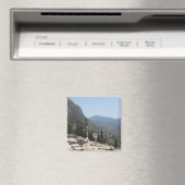 Aimant Vue de Delphes, Grèce (In Situ (Lave-vaisselle))