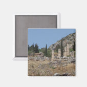 Aimant Vue de Delphi, Grèce (Recto/Verso)