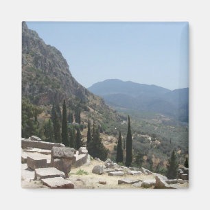 Aimant Vue de Delphi, Grèce