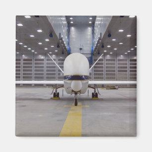Aimant Vue de face d'un avion sans pilote Global Hawk