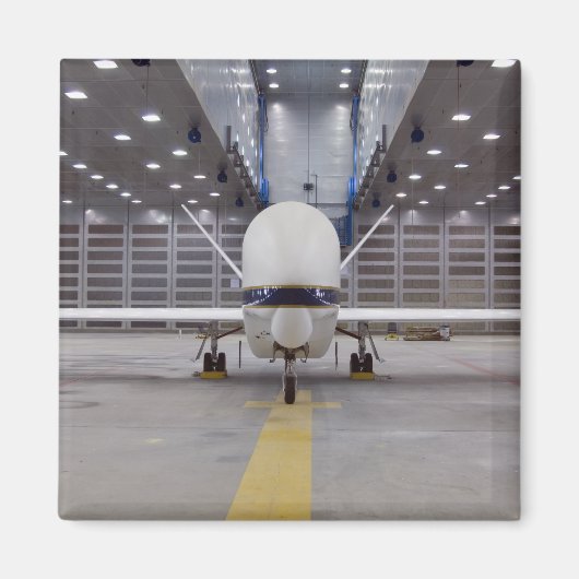 Aimant Vue de face d'un avion sans pilote Global Hawk (Devant)