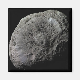 Aimant vue de Faux-couleur de la lune Hyperion de Saturn