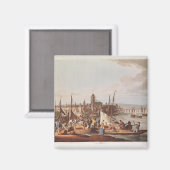 Aimant Vue de Francfort, 1814 (Recto/Verso)