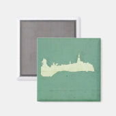 Aimant Vue de Hambourg (Recto/Verso)