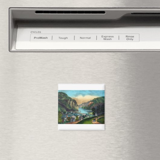 Aimant Vue de Harpers Ferry, Va. -1907 (In Situ (Lave-vaisselle))