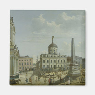Aimant Vue de hôtel de ville, 1772