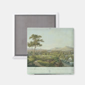 Aimant Vue de Jena de Rasenhuehlberg, vers 1810 (Recto/Verso)