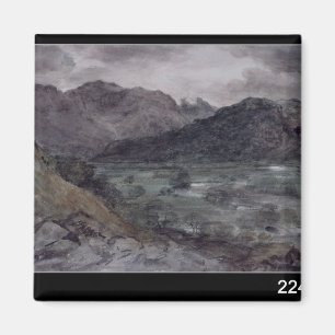 Aimant Vue de John Constable dans Borrowdale