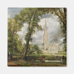 Aimant Vue de John Constable   de cathédrale de Salisbur