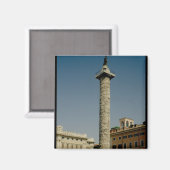 Aimant Vue de la colonne de Trajan, 113 AD (Recto/Verso)