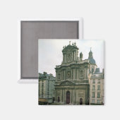 Aimant Vue de la façade, construite 1627-41 (Recto/Verso)
