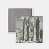 Aimant Vue de la Peterskirche (Recto/Verso)