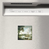 Aimant Vue de la Tamise depuis le ferry Keen Edge (In Situ (Lave-vaisselle))