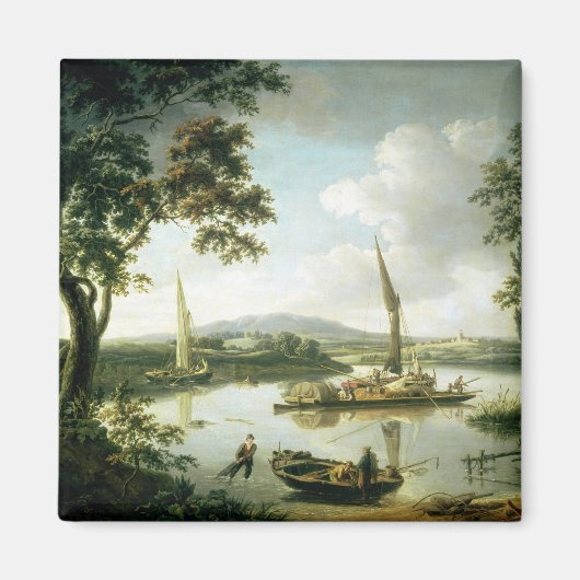 Aimant Vue de la Tamise depuis le ferry Keen Edge (Devant)