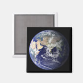 Aimant Vue de la Terre depuis l'espace (Recto/Verso)