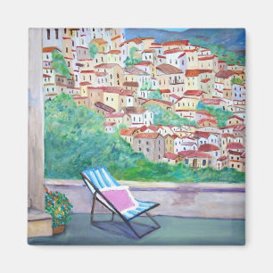 Aimant Vue de l'aimant de village d'Apricale