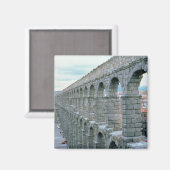 Aimant Vue de l'aqueduc romain probablement datant (Recto/Verso)