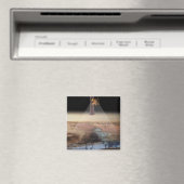 Aimant Vue de l'artiste de l'odyssée détectant la glace (In Situ (Lave-vaisselle))