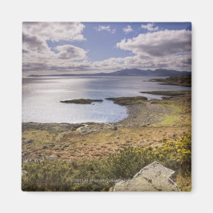 Aimant Vue de l'eau et de côte dans le Bute, Argyll,