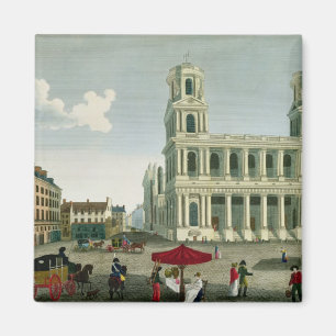 Aimant Vue de l'église du Saint-Sulpice