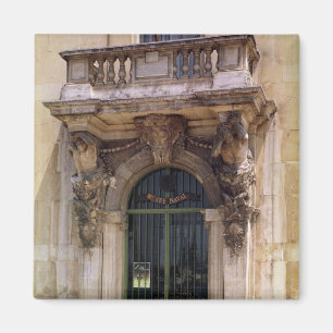 Aimant Vue de l'entrée de musée