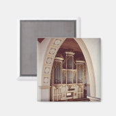 Aimant Vue de l'orgue dans l'église de Rotha (Recto/Verso)