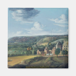 Aimant Vue de manoir de Potrel, près de Dragey en